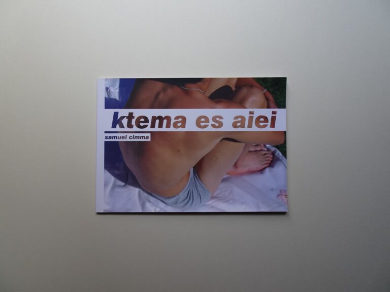 Cover of Ktema es aiei by Samuel Cimma