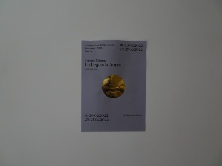 Poster of La Legenda Aurea by Samuel Cimma